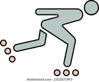 skating ice skateboard inline rollerblade