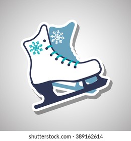 Skating icon design