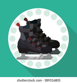 Skating icon design
