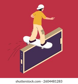 Skating on the Edge of Technology Breaking Free from the Digital World