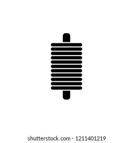 Skein of thread icon. Element of tailor, clothier. Premium quality graphic design icon. Signs and symbols collection icon for websites, web design, mobile app on white background