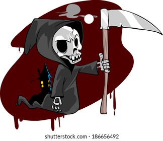 skeletal Grim Reaper