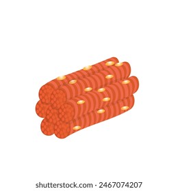 skeletal human muscle vector illustration