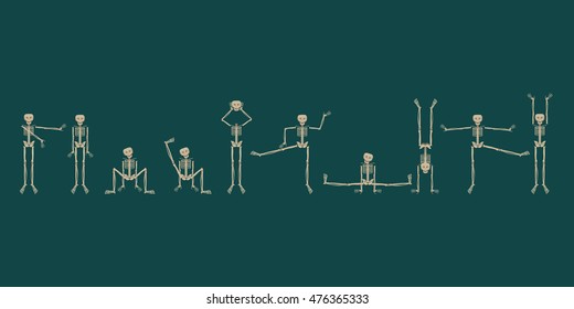 SKELETON IN 10 MOVES.