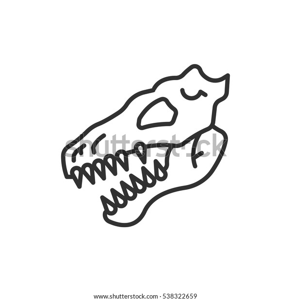 dinosaur with a bone on its head