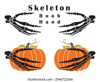 Skeleton Boob Hand Collection Set