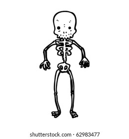 Similar Images, Stock Photos & Vectors of skeleton cartoon - 63859927