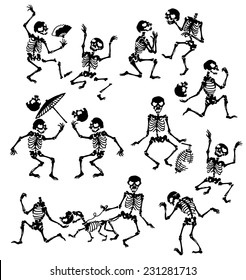 skeleton dances