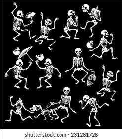 skeleton dances