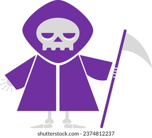 A skeleton ghost that fits the Halloween atmosphere