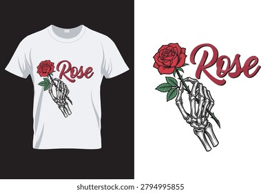 Skeleton Hand Holding Red