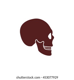 skeleton head icon