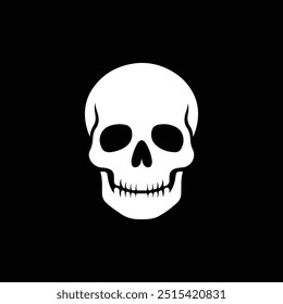 skeleton head vector t-shirt design