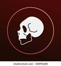 Skeleton icon