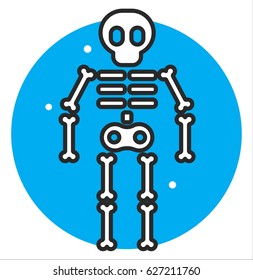 Skeleton icon