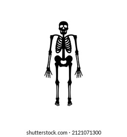 Skeleton icon design template vector isolated