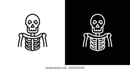 Skeleton icon. Graphic Design vector icon. Ui Ux Icons