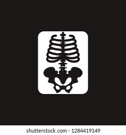 skeleton icon. skeleton vector design. sign design