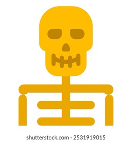 Skeleton icon for web, app, infographic, etc