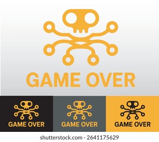 Skeleton inspired logo design concept aimed at building brand identity.