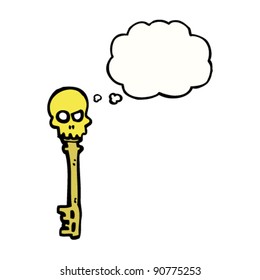 skeleton key cartoon