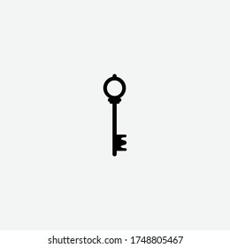 skeleton key graphic element Illustration template design