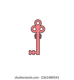 Skeleton Key illustration for web, promotion, etc