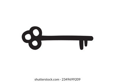 Skeleton Key, Magic Key, Vintage Key,  svg
