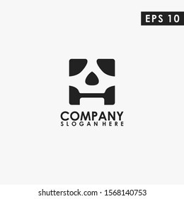 Skeleton Logo Design Vector Template. Modern Design. Vector Illustration