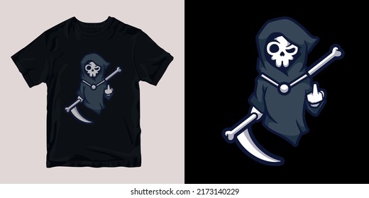 skeleton logo t-shirt stylish and clothing printable trendy tshirt design. print, industrial products. global swatch.