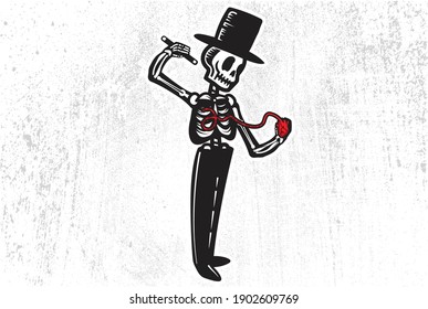 The Skeleton Magician. He will make disappear his own heart!