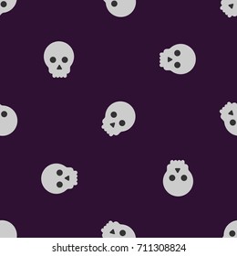 Skeleton pattern for Halloween