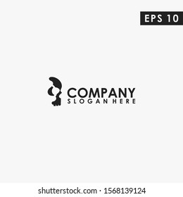 Skeleton Pirate Logo Design Vector Template. Modern Design. Vector Illustration