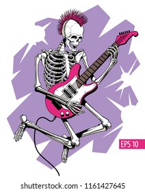 4,325 Punk rock skeleton Images, Stock Photos & Vectors | Shutterstock