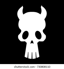 skeleton, skull vector