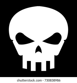 skeleton, skull vector