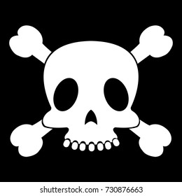 skeleton, skull vector