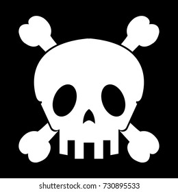 skeleton, skull vector