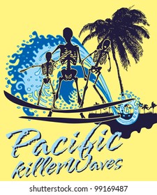 skeleton surf
