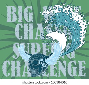 skeleton surfer