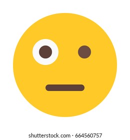 Skeptic Emoji Stock Vector (Royalty Free) 664560757 | Shutterstock