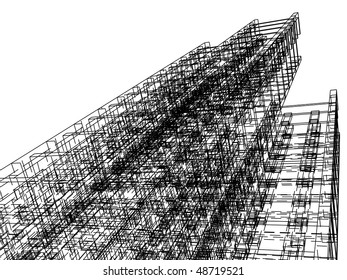 sketch of an abstract architecture