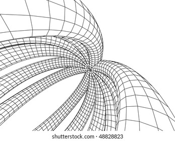 sketch of an abstract architecture