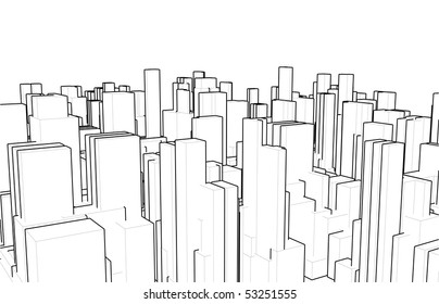sketch of an abstract architecture