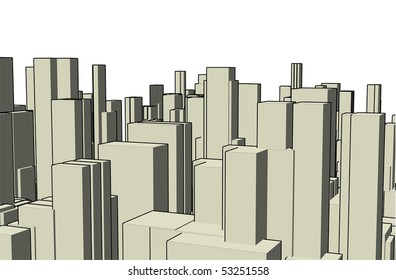 sketch of an abstract architecture