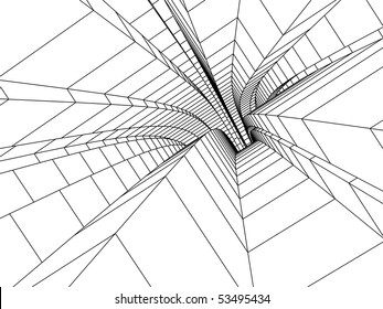sketch of an abstract architecture