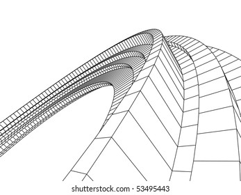 sketch of an abstract architecture