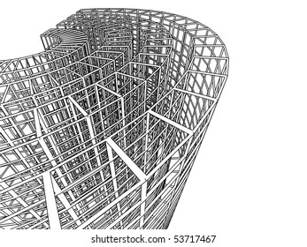 sketch of an abstract architecture