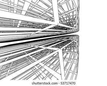 sketch of an abstract architecture