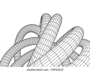 sketch of an abstract architecture